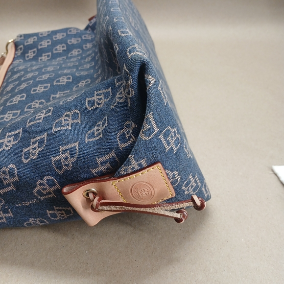Dooney & Bourke Blue and Brown Women's Bag - Picture 9 of 14